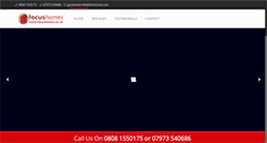 Desktop Screenshot of focushomes.co.uk
