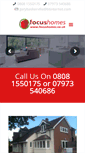 Mobile Screenshot of focushomes.co.uk